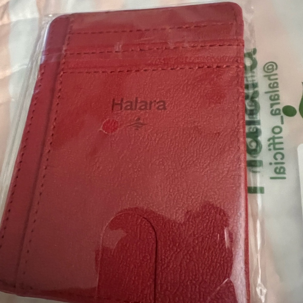Halara NEW Red Card Holder - Picture 3 of 4